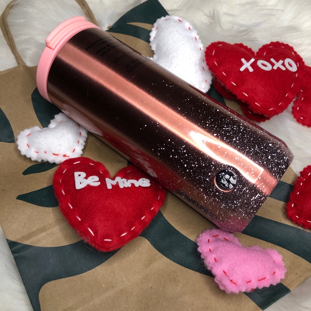 BNWT Starbucks Rose Gold Insulated Tumbler 12oz